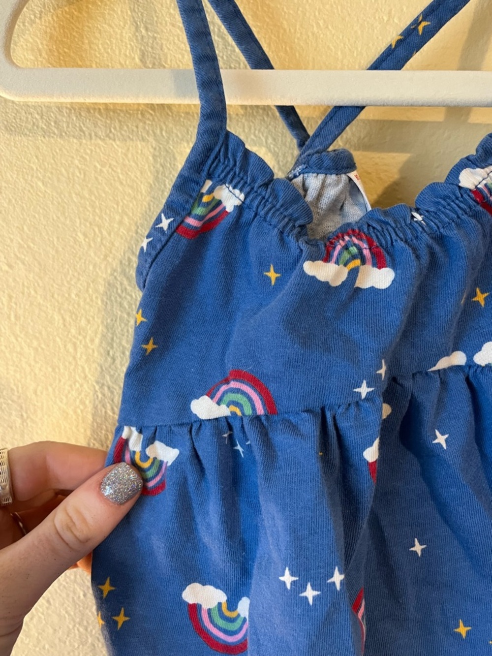 Hanna Andersson 18-24 mo. rainbow tank dress